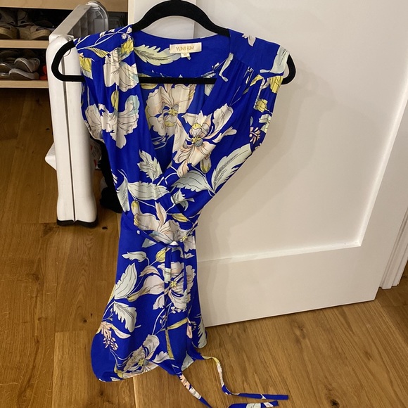 Yumi Kim Silk Soho Wrap Dress XS - Picture 2 of 5